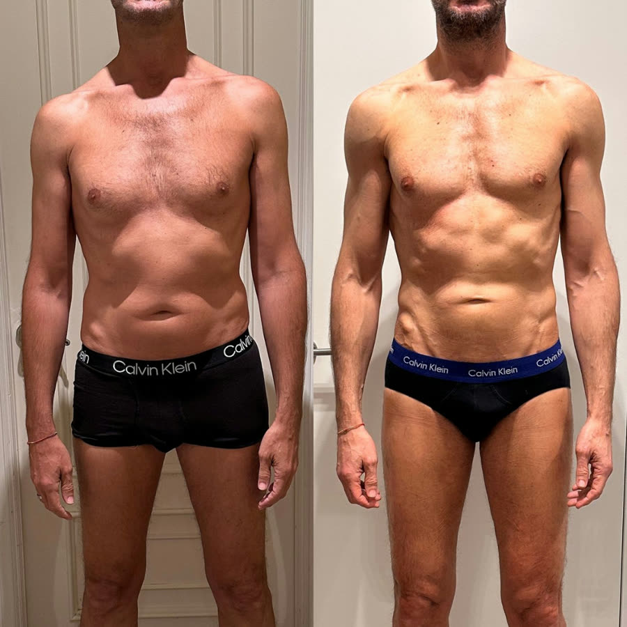 Antes y después: Josu